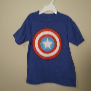 Marvel Kids T-Shirt, Captain America, Med